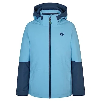 Abbildung von Ziener AVAK Snowboardjacke für Kinder, Größe: 104, Morning blue