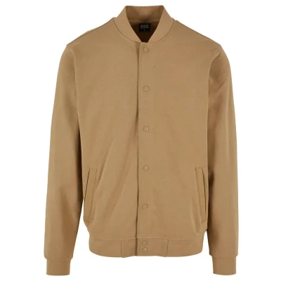Abbildung von Urban Classics Ultra Heavy Solid College Bomberjacke, Herren, Größe: Small, Warmsand