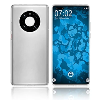 Abbildung von PhoneNatic Case kompatibel mit Huawei Mate 40 Pro Crystal Clear Silikon Hülle transparent Cover