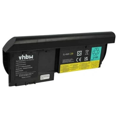 Abbildung von vhbw passend für Lenovo ThinkPad X220 Tablet, X230t, X220i X220t Laptop Akku Li Ion 4400 mAh (11,1 V)