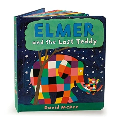 Abbildung von Elmer and the Lost Teddy: Board Book (Elmer Picture Books, Band 7)