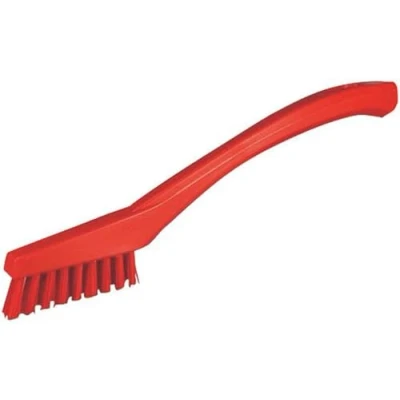 Abbildung von Vikan, Handbürste, Reinigungsbürste, Polypropylen, mit Polyester Borsten, 4401, rot, 1