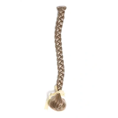 Abbildung von WIG ME UP SA101 27T613 Geflochtener Zopf Flechtzopf mit Clip lang 50cm Blond Mix gesträhnt