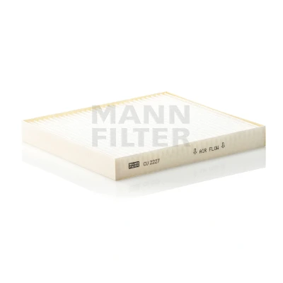 Abbildung von MANN FILTER CU 2227 Innenraumfilter Partikelfilter 217 195 25 JEEP: Compass, Patriot, DODGE: Journey MPV, Caliber, CHRYSLER: Sebring III Cabrio
