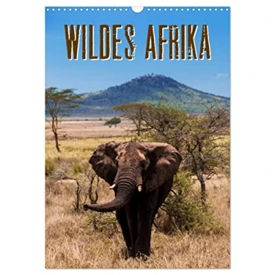 Abbildung von Wildes Afrika (Wandkalender 2025 DIN A3 hoch), CALVENDO Monatskalender