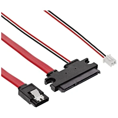 Abbildung von InLine 29695B SATA Anschlusskabel für Banana Pi, mit Daten und Stromanschluss, 0,35m