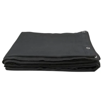 Abbildung von Showtec Molton schwarz 3m x 3,5m