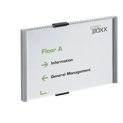 Abbildung von DURABLE Türschild 21,0 x 14,85 cm silber