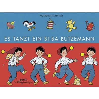 Abbildung von Es tanzt ein Bi Ba Butzemann: Vierfarbiges Pappbilderbuch