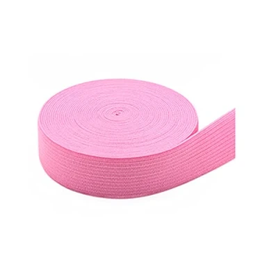 Abbildung von Simpleelove Buntes Nähen Gummiband, 5M Langes 25mm Breites Elastische Bänder (Rosa)