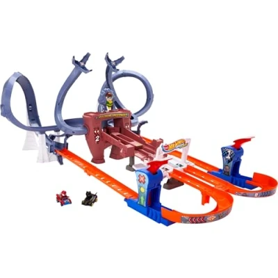 Abbildung von Mattel HW PAYBACK SPIDER MAN Schiene HPL34 PUD2