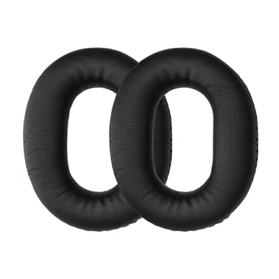 Abbildung von kwmobile 2X Ohrpolster kompatibel mit Sony MDR RF895RK / RF995RK WH RF40 Polster Kopfhörer aus Kunstleder für Over Ear Headphones