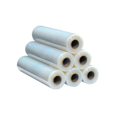 Abbildung von 6 Rollen Stretchfolie Palettenfolie Verpackungsfolie Umzugsfolie 23 my ca.1,5 kg/Pro Rolle Transparent