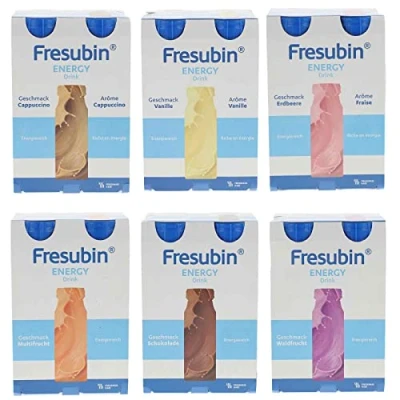 Abbildung von Fresubin energy DRINK, 6X4X200 ml , Mischkarton 200 (24er Pack)