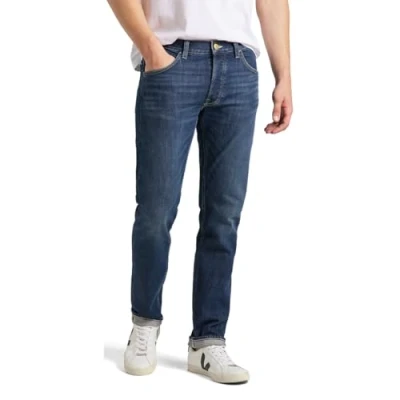 Abbildung von Lee LUKE Jeans Slim Fit, Herren, Größe: 28x34, blue denim,