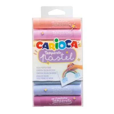 Abbildung von CARIOCA Temperello Poster Farbstift 8, Pastellell
