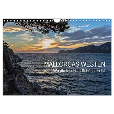 Abbildung von Mallorcas Westen (Wandkalender 2025 DIN A4 quer), CALVENDO Monatskalender