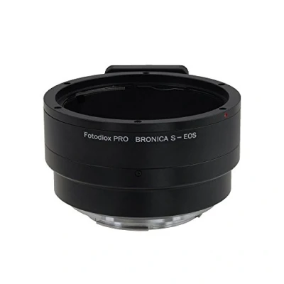 Abbildung von Fotodiox Pro Lens Mount Adapter Compatible with Bronica S Lenses on Canon EOS EF/EF Cameras