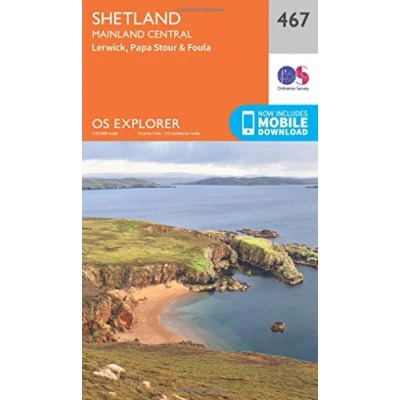 Abbildung von Shetland Mainland Central (OS Explorer Map, Band 467)