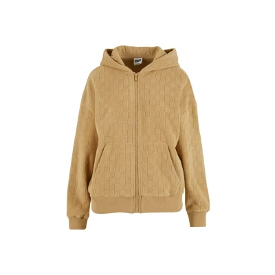Abbildung von Urban Classics Strickjacke, Damen, Größe: 4XL, Unionbeige