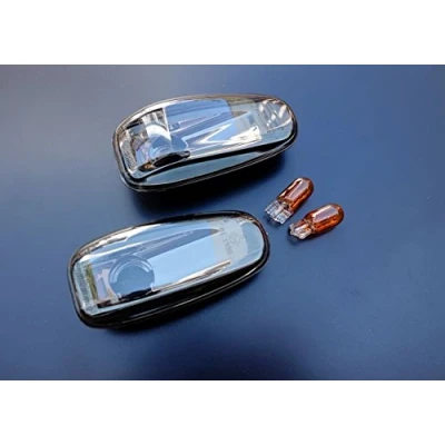 Abbildung von Seitenblinker Klar Rauchglas Schwarz Links+Rechts Set