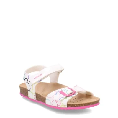 Abbildung von Geox Riemensandalette für Kinder, Größe: 35, White multicolor Schuhe