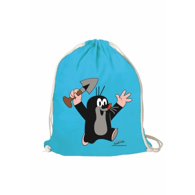 Abbildung von Logoshirt DER Kleine Maulwurf JUHU Tagesrucksack, Größe: One Size, Blau