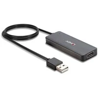 Abbildung von LINDY 42986 4 Port USB 2.0 Hub