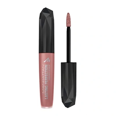 Abbildung von Manhattan Cosmetics Lasting Perfection Liquid Matte Lip Color Stain, Damen, Größe: 5.5 ml, Pink square
