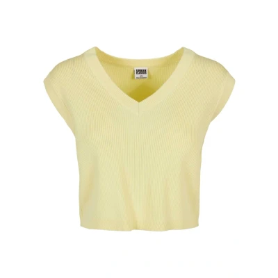 Abbildung von Urban Classics SLIP ON Top, Damen, Größe: XL, Softyellow