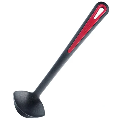 Abbildung von Westmark Soßenlöffel/Soßenkelle, Hitzebeständig bis 270 C, PPA, Länge: 29 cm, Gallant Plus, Schwarz/Rot, 29542275