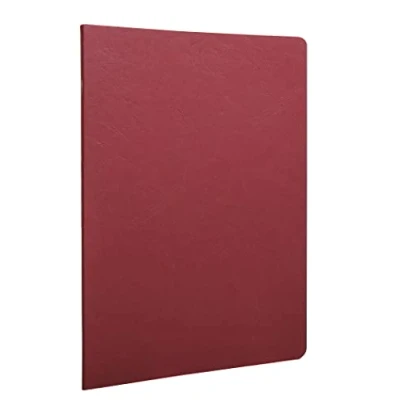 Abbildung von Clairefontaine 733062C Heft (DIN A4, 21 x 29,7 cm, gebund Age Bag liniert mit Rand, 48 Blatt) 1 Stück rot