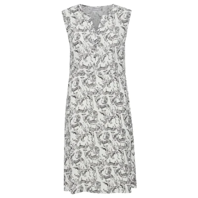 Abbildung von Fransa Fralcrinkle 3 Dress Freizeitkleid, Damen, Größe: Large, Birch mix
