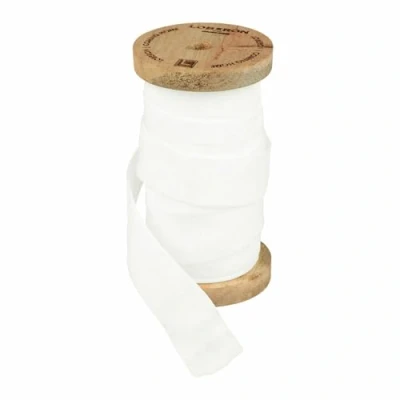 Abbildung von Loberon Samtband Andaris, einseitiger Flor, Schmuckband, Geschenkverpackung, Weihnachten, Viskose, Polyester, Mangoholz, Creme