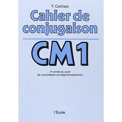 Abbildung von cahier DE conjugaison cm1: 2EME ANNEE DU CYCLE CONSOLIDATION ET D&#039;APPROFONDISSEMENT