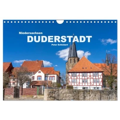 Abbildung von Niedersachsen Duderstadt (Wandkalender 2025 DIN A4 quer), CALVENDO Monatskalender