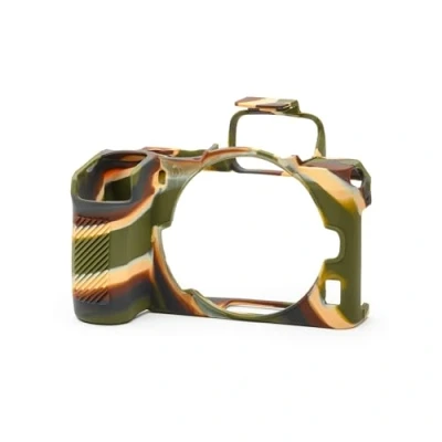 Abbildung von easyCover Silikon Kameratasche Schutz für Ihre Kamera Nikon Z50 Camouflage