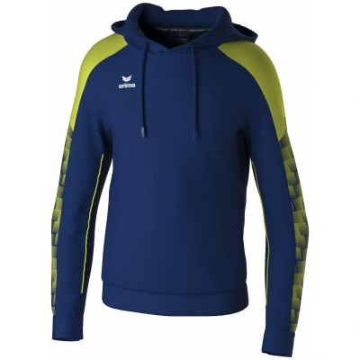 Abbildung von Erima Herren EVO Star Kapuzenpullover (1072409), New Navy/Lime, XL