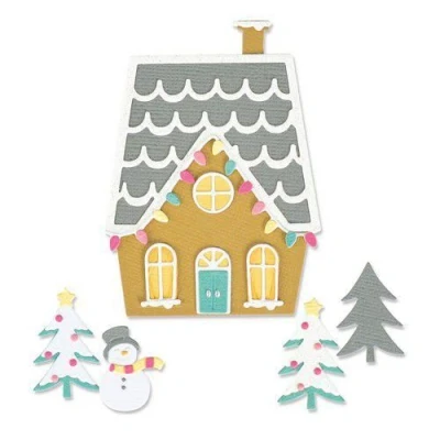 Abbildung von Sizzix Thinlits Die Set 11PK House 665480 Olivia Rose (10 21)
