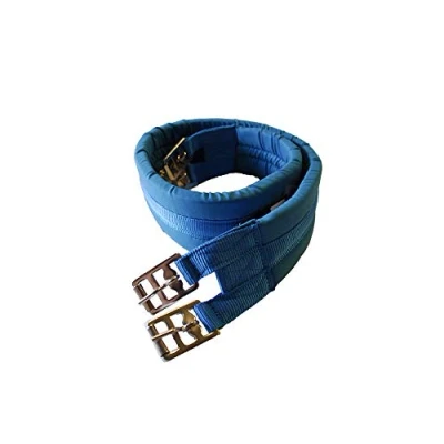 Abbildung von Rhinegold 0 Cotton Padded Girth 46 Turquoise Gurt, türkis, 117 cm