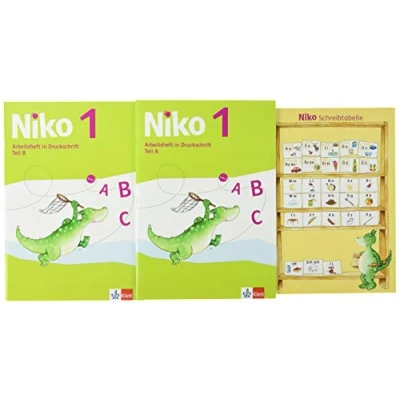 Abbildung von Niko 1: Arbeitshefte Teil A+B Druckschrift Klasse 1 (Niko Sprachbuch. Ausgabe ab 2014)