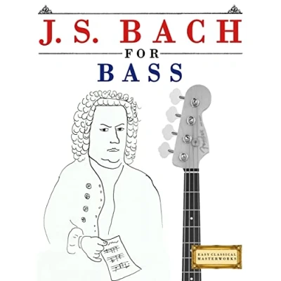 Abbildung von J. S. Bach for Bass: 10 Easy Themes Bass Guitar Beginner Book