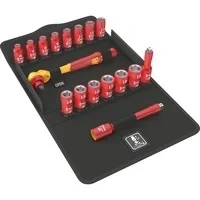 Abbildung von Zyklop Knarrensatz 8100 SB VDE 1, 3/8&quot;, 17 teilig, Werkzeug Set