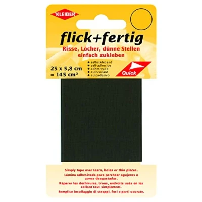 Abbildung von KLEIBER Aufkleber flick und fertig selbstklebendes Reparaturband aus Nylon 3er Set, (Packung), selbstklebend