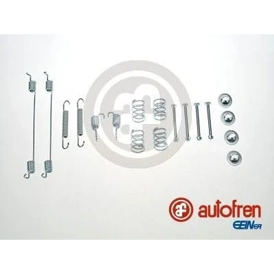 Abbildung von AUTOFREN SEINSA D3910A Zubehörsatz, Bremsbacken Hinterachse RENAULT: Kangoo I, I Rapid, II Express