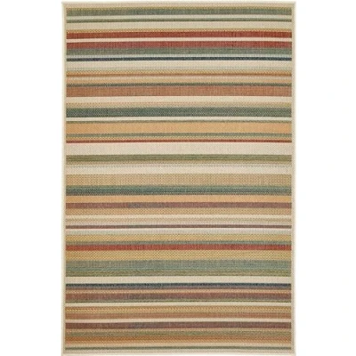 Abbildung von Andiamo Teppich &quot;Sedona Streifen&quot;, rechteckig, Flachgewebe, gestreift, In und Outdoor geeignet