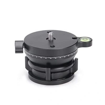 Abbildung von SUNWAYFOTO LB 68R 360 Panorama Nivellierfuß Stativkopf, 10 kg Tragkraft