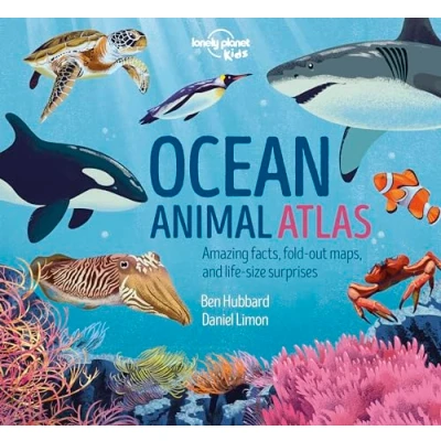 Abbildung von Lonely Planet Kids Ocean Animal Atlas: Amazing Facts, Fold out Maps, and Life size Surprises (Creature Atlas)