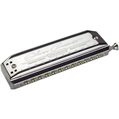 Abbildung von HOHNER Mundharmonika, Silver Concerto, chromatisch