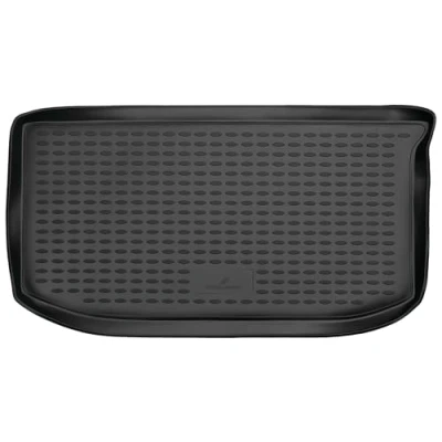 Abbildung von Walser XTR Kofferraumwanne kompatibel mit FIAT Panda/Panda Classic (169) 2003 2012, 100% passgenaue Antirutschmatte Auto, Gummimatte Kofferraum Schutzmatte, Auto Gummimatten
